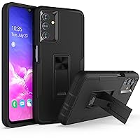 Case for Galaxy A14 5G,Galaxy A14 5G Case,Military Grade TPU+PC [Built-in Kickstand] Dual-Layer Design Heavy Duty Protection Magnetic Phone Case for Samsung Galaxy A14 5G (Black)