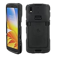 MOBILIS Rugged Case for Zebra TC22 TC27 Mobile Computer, Reinforced Protective Case, Military Grade Shockproof, Compatible with Charging Accessories, Recycled Materials, Black