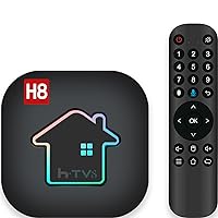 HTV 8 Box Brazil 2023, Brazil HTV Subscription, HTV Box 4K HDR Image Android 11 TV Box with All Channels H8 Streaming Media Players