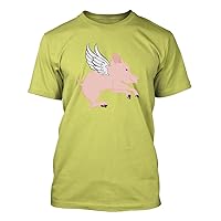 Flying Pig II #226 - A Nice Funny Humor Men's T-Shirt