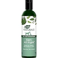 ARK NATURALS Ears All Right, Gentle Ear Cleansing Lotion for Dogs, Relieve Issues with Infection, Allergies, Odor and Wax, Natural Botanical Formula, 4oz Bottle