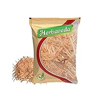 Herbaveda- Organic Peeli shatavari 500g | Yellow shatavar Root | Non GMO | Shatavar Root