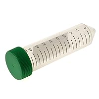 229420 Polypropylene Centrifuge Tube, Sterile, 50mL Volume, Paperboard Rack (Case of 500)