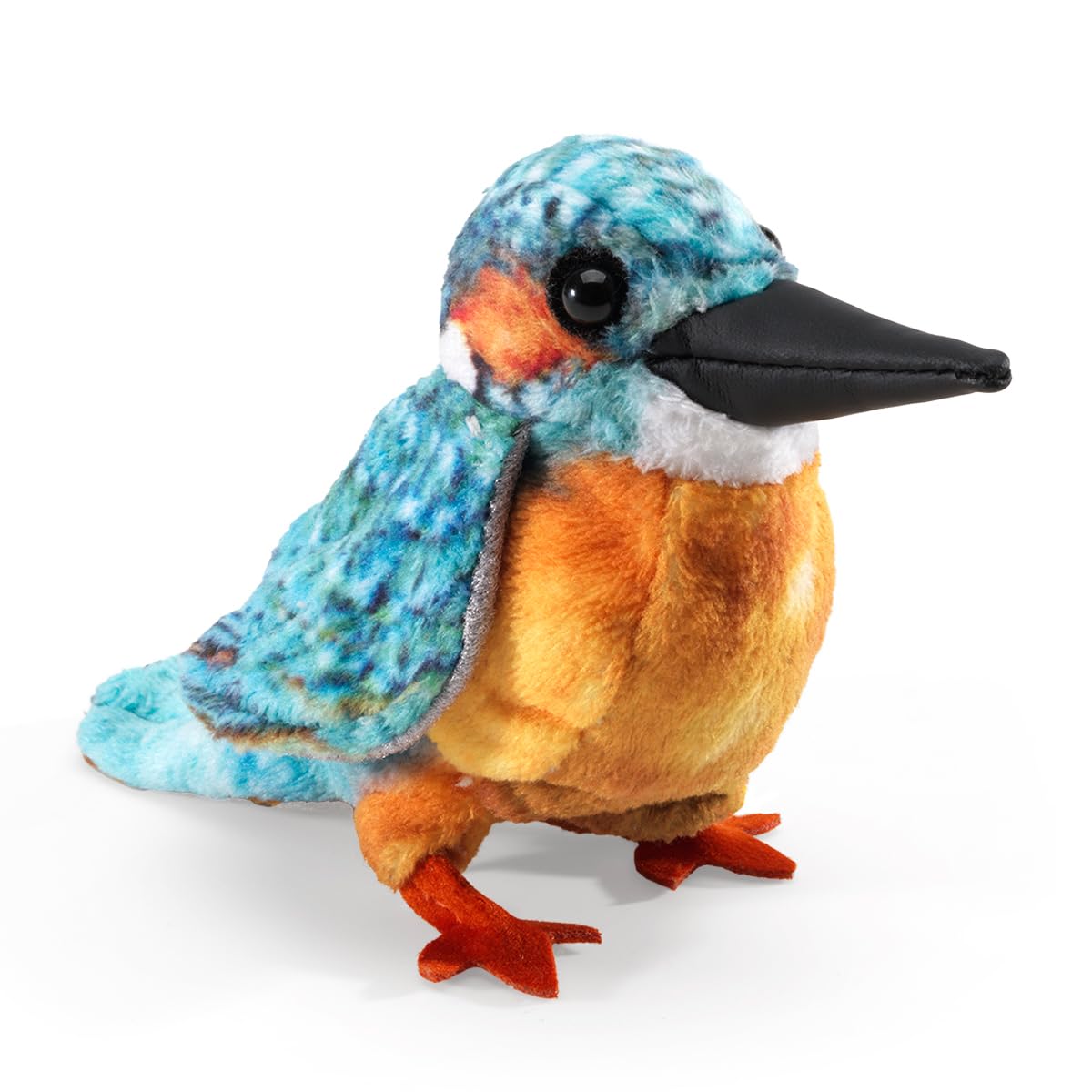 Folkmanis Mini Common Kingfisher Finger Puppet