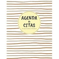Agenda de Citas Planificador Horario: Agenda de Citas por Horas 08:00 - 22:00 ( 1 AÑO COMPLETO) Libro de Citas o Reservas para Cualquier Negocio | ... | Idea de Regalo (Spanish Edition)