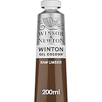 Winsor & Newton Winton Oil Color, 200ml (6.75-oz) Tube, Raw Umber