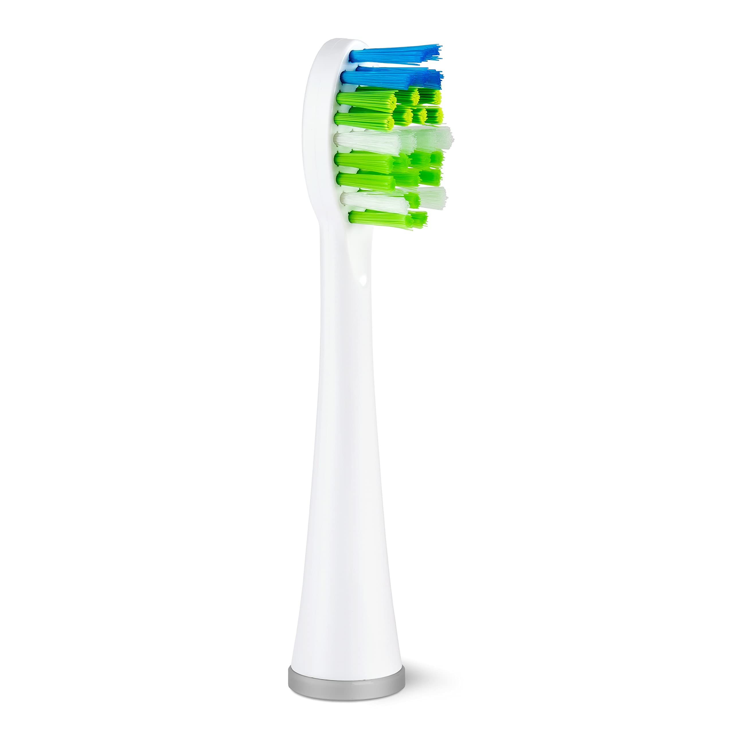 Waterpik Sensonic Replacement Contour Brush Heads, 3 Toothbrush Heads, White STWB-3WW-B