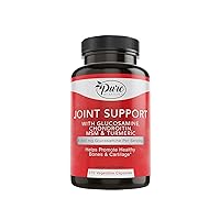 Pure By Nature Joint Support, Glucosamine with Chondroitin Turmeric MSM Boswellia Supplement, 270 Capsules