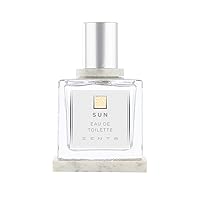 Zents Eau de Perfume (Sun) for Women and Men, Gentle Long Lasting Fragrances, Clean Scent - Vanilla, Sandalwood & Vetiver, 1.69 oz