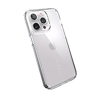 Speck MagSafe Case for iPhone 13 Pro - Drop & Camera Protection, Clear Phone Case, Wireless Charging Compatible - Clear