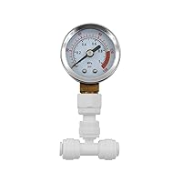 Max Water MX - Vertical Dry 150PSI Pressure Gauge Assembly 1.5