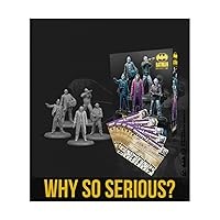 BATMAN Miniature Game: Why So Serious? – 35MM Scale - Unpainted – Ages 14+