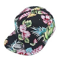 Premium Plain Cotton Twill Adjustable Flat Bill Snapback Hats Baseball Caps