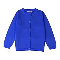 Girls Canvas Jacket Clothes Knitted Colorful Solid Sweater Cardigan Coat Tops Baby Girls Coats and Jackets