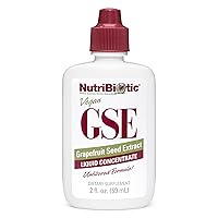 NutriBiotic – GSE, 2 Oz Liquid | The Original Grapefruit Seed Extract Premium Concentrate with Bioflavonoids | Potent Immune & Overall Health Support | Vegan, Gluten Free, Non-GMO