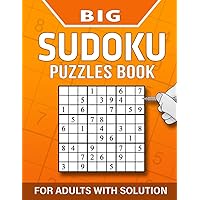 BIG Sudoku Puzzles Book for Adults