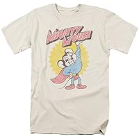 Trevco Men's Mighty Mouse Flying with Purpose T-Shirt