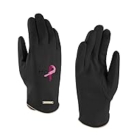 Pink Ribbon - Breast Cancer Awareness Women Warm Glove Soft Texting Gloves For Work Cycling Skating