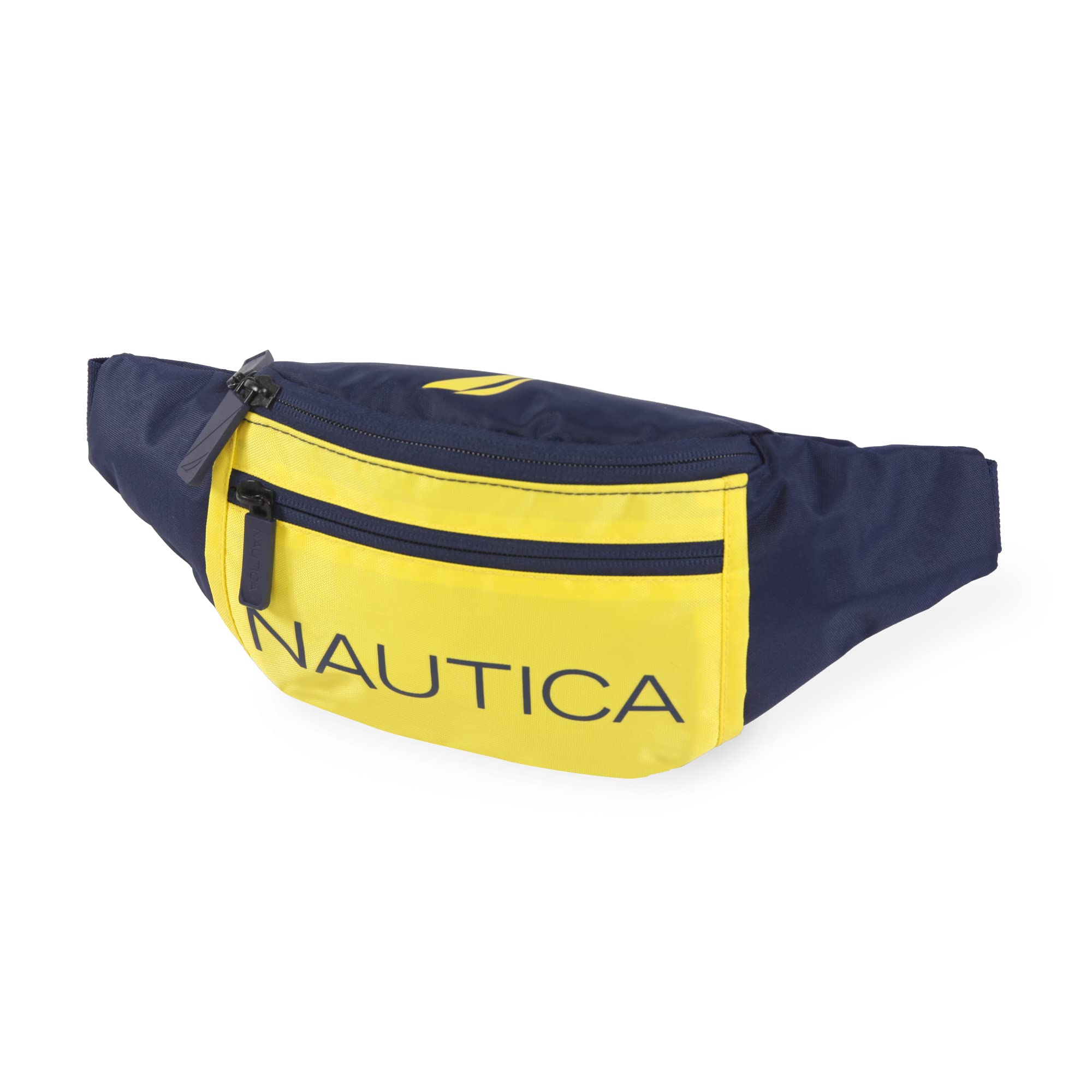 NAUTICA Fanny Pack, Navy Yellow, One Size