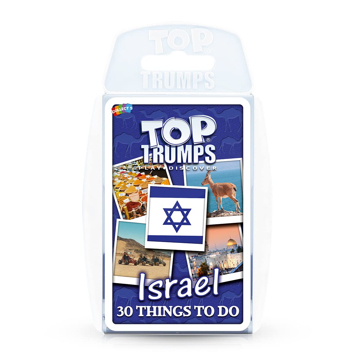 Top Trumps 30 Things to Do in Israel Classic Card Game English Edition