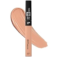 New York Fit Me Liquid Concealer Makeup, Natural Coverage, Lightweight, Conceals, Covers Oil-Free, Deep, 1 Count (Packaging May Vary)