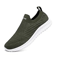 Men's Supportive Running Shoes Cushioned Lightweight Athletic Sneakers