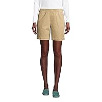 Lands' End Women's Mid Rise Pull On 7inKnockabout Chino Bermuda Shorts