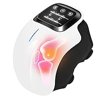 Knee Massager, Adjustable Temperature Cordless Knee Massager, Portable Massager with Heating and Vibration Function, Best Gifts for Friends and Family