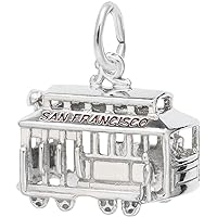 Sterling Silver San Francisco Cable Car Charm