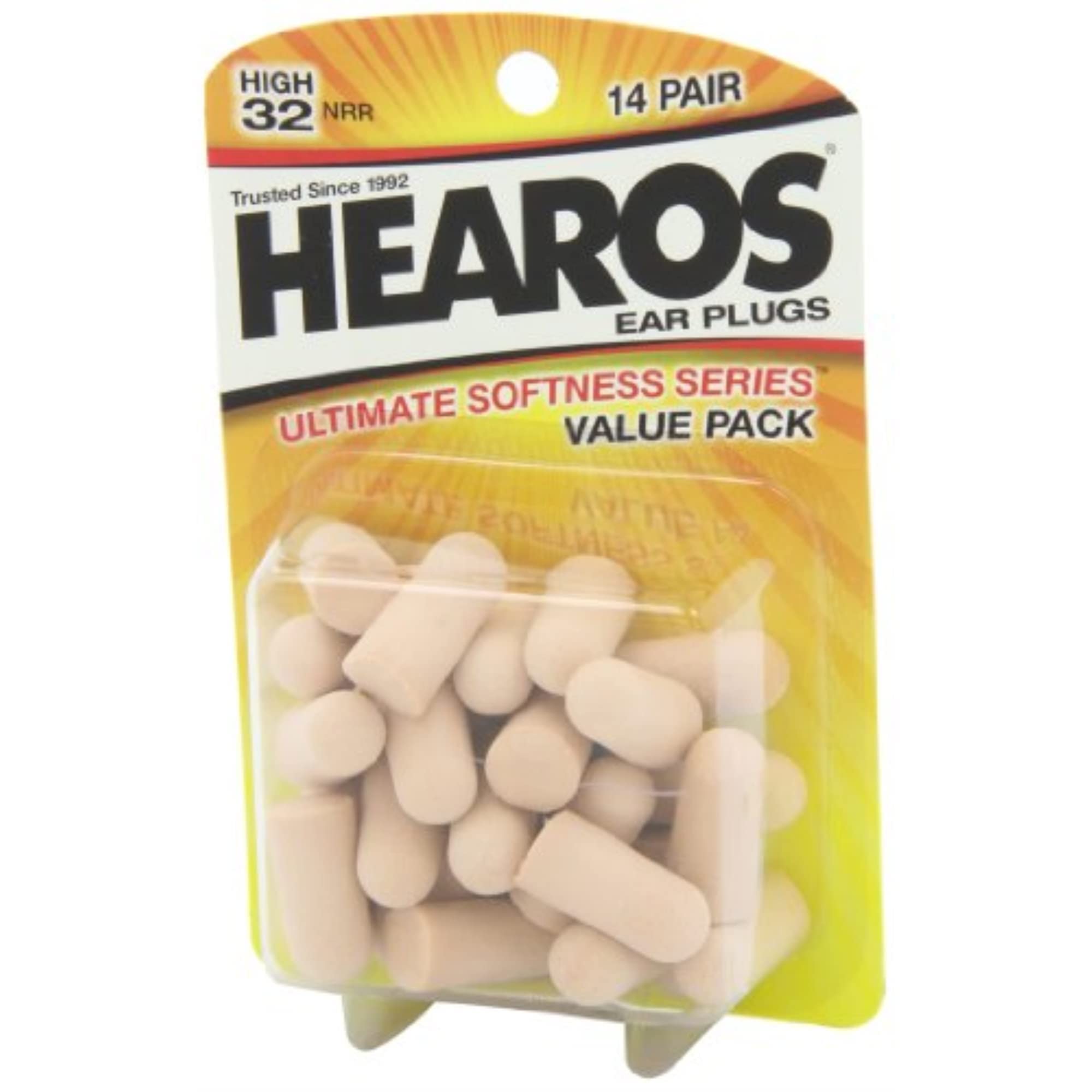 Hearos Ultimate Softness Series Ear Plugs, 14 Pair