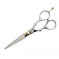 Hair Cutting Scissors for all Hair Types, 5.5 inch, with Presentation Case & Tip Protector. One Scissors for all Hair dressing Needs, Suitable for Hair Cutting, Beard or Moustache Trimming