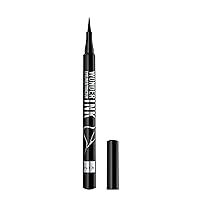 Rimmel London Wonder’Ink Eyeliner, Matte Finish, Waterproof, Long-Wearing, 001, Black, 0.03oz
