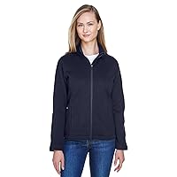 Ladies' Bristol Full-Zip Sweater Fleece Jacket M NAVY
