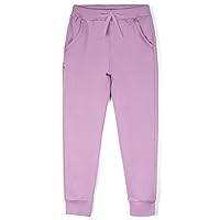 Mightly Boys & Girls' Sweatpants Joggers | Organic Cotton Soft Fleece Track Pants w/Pockets, Stretch Waistband, Toddler&Kids