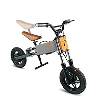 Electric Bike Shock Absorption Electric Dirt Bicycle with Smartphone APP Control Adjustable Seat Birthday Fo