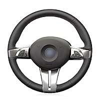 MEWANT Car Steering Wheel Cover for BMW Z4 E85 E86 2003-2008