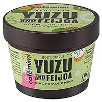Natural cosmetics Yuzu and feijoa body cream. 110 ml 4627090995649