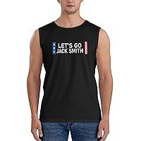 Let's Go Jack Smith Tank Top Man Performance Gilet Casual Sleeveless Exercise T-Shirts for Fitness Training Workout Running