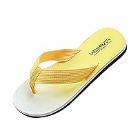 Sandal Fashion Spring And Summer Men Flip Flops Flat Bottom Lightweight Non Slip Gradient Color Comfortable Indoor And Outdoor Beach Flip Flop Mens Wide