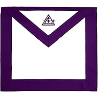 Member Council Apron - Purple Grosgrain