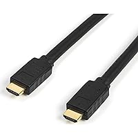 StarTech.com 23ft (7m) Premium Certified HDMI 2.0 Cable with Ethernet - High Speed Ultra HD 4K 60Hz HDMI Cable HDR10 - Long HDMI Cord (Male/Male Connectors) - For UHD Monitors, TVs, Displays (HDMM7MP)