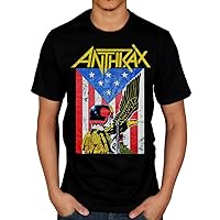 Anthrax Men's Dread Eagle T-Shirt Large Black