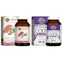 Garden of Life Organics Vitamins for Women 40 Plus - 120 Tablets, Womens Multi 40 Plus & Zinc Supplements 30mg High Potency Raw Zinc and Vitamin C Multimineral Supplement, Vitamin Code