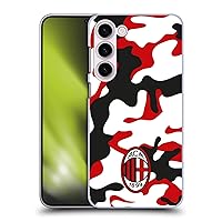 Officially Licensed AC Milan Camouflage Crest Patterns Hard Back Case Compatible with Samsung Galaxy S23+ 5G