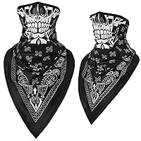 Men's Skull Balaclava Half Face Scarf Hiking Cycling Hunting Army Bike Military Tactical Airsoft Face Cover