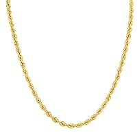 14K Yellow Gold Filled 4.5MM Twisted Rope Chain