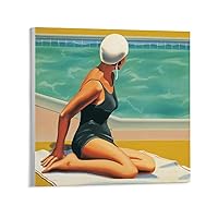 R. Kenton Nelson Classic Vintage Painting Art Poster 2 Canvas Wall Art Poster Print Picture Paintings for Living Room Bedroom Office Decoration, Canvas Poster Art Gift for Family Friends.10x10inch(25x