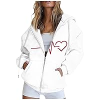 Y2K Zip Up Hoodies,Womens Zipper Hoodie Long Sleeve 2023 Fall Oversized Tie Dye Weatshirt Fleece Jacket Pocket Coat