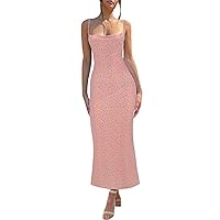 Women Plus Size Dress,Women's Floral Suspender Strapless Back Tight Long Dress Plus Size Maternity Wrap Dress