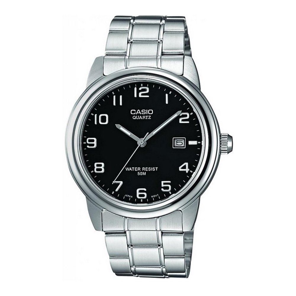 Casio Collection Damen Analog Uhr MTP-1221A mit Edelstahl Armband